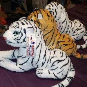 American furniture warehouse plush tiger